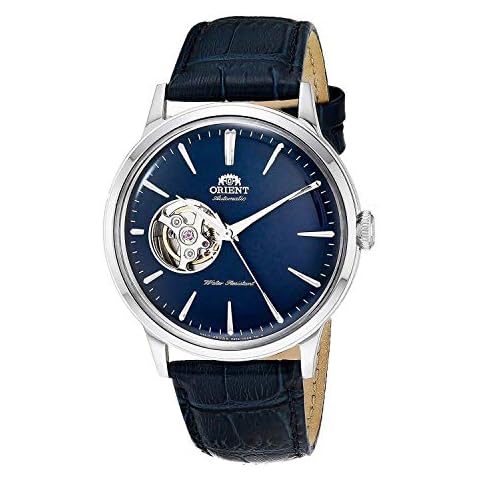Orient Unisex Automatic/Hand-Winding 'Bambino Open Heart 40.5mm Classic Dress Watch Model: RA-AG0005L30B Cover