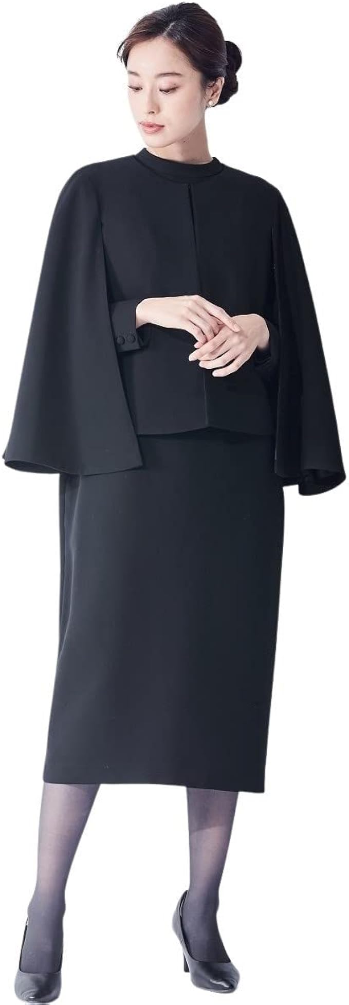 Nissen ニッセン Callarus 喪服 礼服 フォーマル ワンピース セットアップ コクーンワンピース テーパードパンツ 洗える 防しわ レディース 人気の雑貨がズラリ