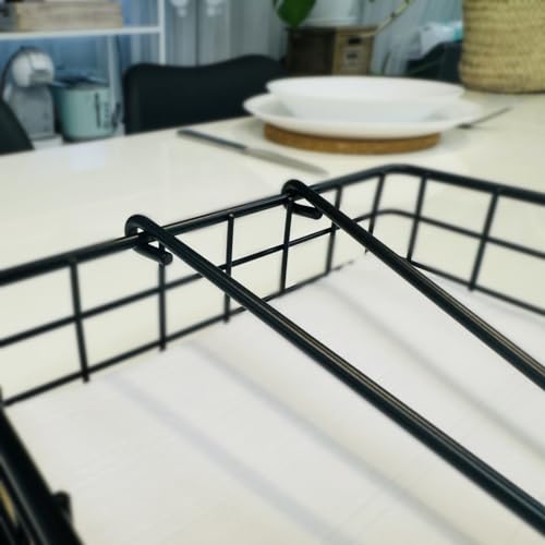 Miniatura 6 de Damdam Go Servilletero Madera Metal Negro Para Cocina 19 X 19 X 7 Cm Modelo C