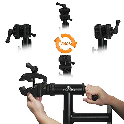 Bikehand Bike Repair Stand - Bench Or Wall Mount Bicycle Mechanics Home Workstand - For Mountain Bikes And Road Bikes Maintenance #TOP2