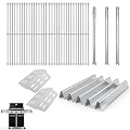 Grill Parts Kit for Weber Genesis 300 310 330 Genesis E330 E310 S310 S330 EP330 S320 E320 Grill Parts 17.5" Flavorizer Bars, Genesis 7528 Grates Heat Deflector Grill Parts Kit, 3Pcs 62752 Burner Tube