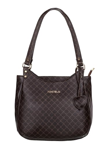 Image of Fostelo Women's Blossom Luxe Satchel Tote Handbag for Women | Ladies Purse | Stylish Shoulder Bag | Gift For Women