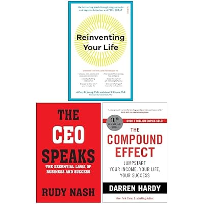 Reinventing Your Life, The CEO Speaks & The Compound Effect 3 Books Collection Set