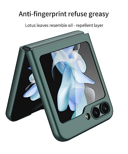SHIEID Capa para Galaxy Z Flip 5 - Capa protetora ultrafina fosca para PC - à prova de choque, antiq