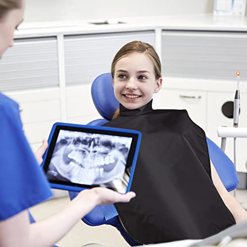 Radiate Lead Apron For X-Rays - X Ray Dental Lead Vest With Thyroid Shield Radiation Protection Collar - One Size Fits All Adult And Kids Apron For Dentist Xray Machine, Radiology Equipment, Lab-Black #TOP7