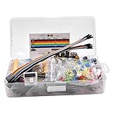 Gracy 830 Breadboard Kit Extension Board Starter Tie Punkt Solderless Überbrückungskabel mit Plastikkasten, Komponenten