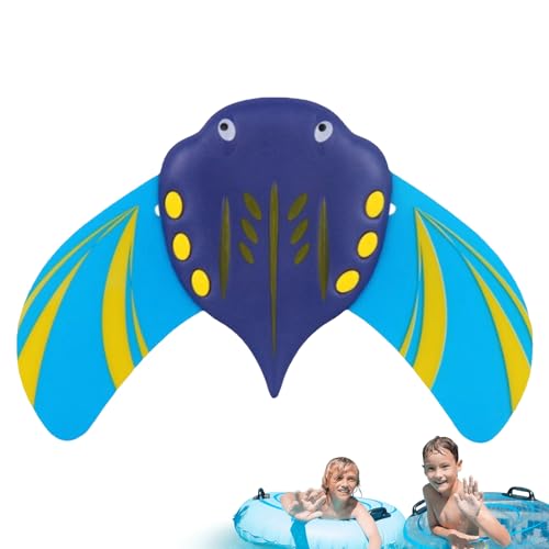 Générique Jouets de Bain à Poisson, Jouet d'eau Glide Rayon, Jouet de Piscine Manta Ray Summer, Animaux de Poisson de Natation d'été pour Le Jeu d'eau pour Les Petits-