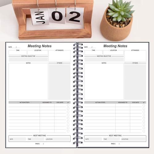 Principal Lines 2 Pack Notebooks for Work 7" X 10"