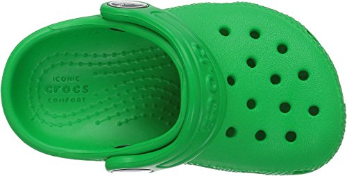 Image of crocs Kids' Classic K Clog,Grass Green,8 M US Toddler