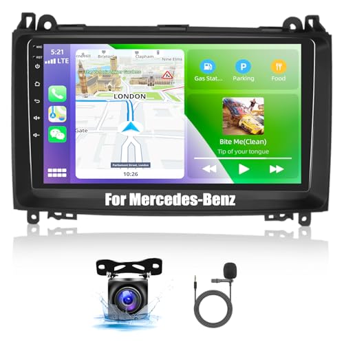 Erisin 8-Kern 4GB+64GB 7 Zoll Android 14 Autoradio Mit GPS Navi