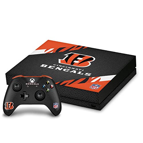 Autocollant Xbox One X Cincinnati Bengals vinyle de jeu avec manette