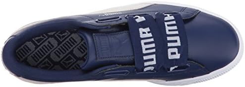 PUMA Women's Basket Heart DE Wn, Blue Depths-Puma White, 9 M US | Image 4