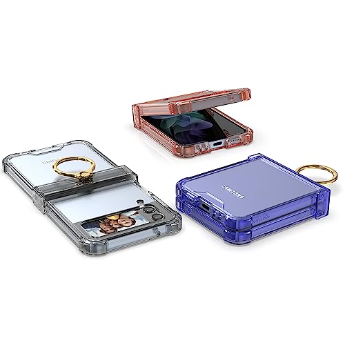 Eviter les chutes du Samsung Galaxy Z Flip4 avec cette coque transparente a anneau