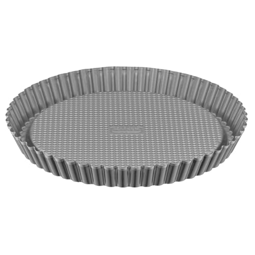 Original Kaiser Inspiration Obstbodenform 28 cm Obstkuchenform Tortenboden Backform antihaftbeschichtet Tortenbodenform Wellenrand gleichmäßige Bräunung