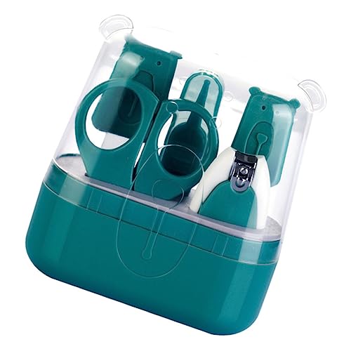 HAPINARY Nagelpflege Satz 5-in-1 Für Neugeborene Nagelknipser Satz Aus Langlebigem Material Mit Aufbewahrungskoffer Für Sichere Maniküre Und Pediküre