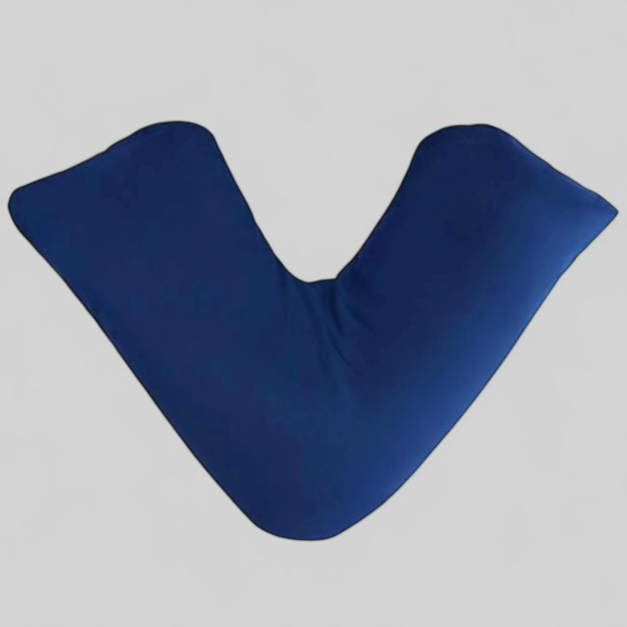 Pro Home V Pillow Case – Soft V Shaped Pillow Case For Adults | Triangular V Shape Pilow Case For Neck, Back & Side Sleepers | V Cushion Cover For Adults (Blue, V Pillow With Pillowcase)