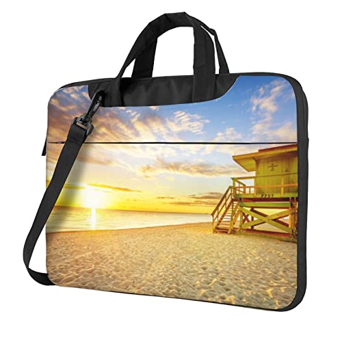 Sacoche portable Golden Sunset Beach 13-15.6" pour vos voyages