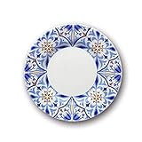 Idéal pour un cadeau Assiettes à entrée et à dessert Amalfi x 6 - D 21 cm