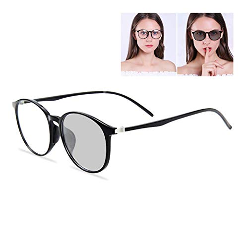 ACXZ Sonnenbrille Photochrome Progressive multifokale Sonne Lesebrille für Herren Damen, schwarzer großer Rahmen / TR90 Flexible Bügel (1,0, 1,25, 1,5, 1,75, 2,0, 2,25, 2,5, 2,75, 3,0) Cover
