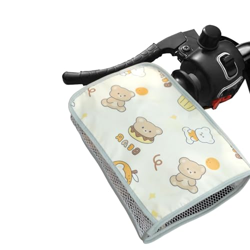 Guantes de manillar de motocicleta? Guantes de motocicleta, calentador de volante invierno motocicleta scooter guantes material tazas de mano, hombres mujeres guante de motocicleta con tiras