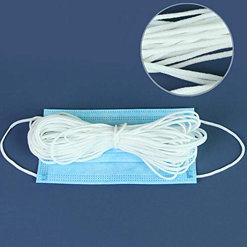 Splenssy 3 mm dik elastisch touw elastiek plakband vliesstofafdekking oorbellen rond DIY gezicht kleding handwerk - Image 6