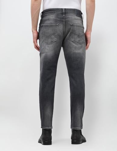 Image of U.S. Polo Assn. Denim Co. Men's Cole Comfort Cropped Fit Grey Jeans