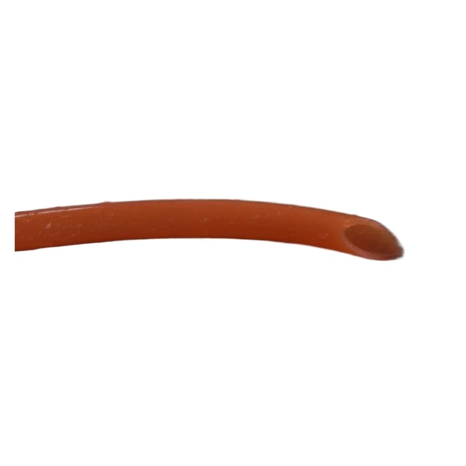 1/5/10/50M Elastyczny wąż silikonowy do zastosowań spożywczych 2x4mm 3x5mm 4x6mm 5x7mm 6x8mm(Orange Red,50 meters,ID 6mm x OD 8mm)