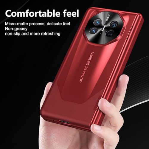 Protection complete Huawei Mate X3 coque violette en polycarbonate