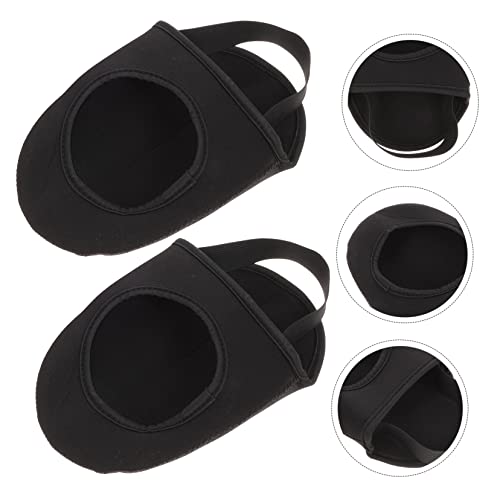 Protectores para los dedos de los pies cálidos de neopreno para ciclismo, fundas para calzado impermeables y cortaviento, accesorio para paseos en invierno miniatura 2