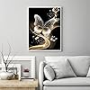 niurenmaoyi Stamped Cross Stitch Kits for Beginners,Counted Embroidery Craft Kits for Adults,Needlepoint Kits for Adults,Starlight Butterfly Wall Art 11.8X15.8In #2