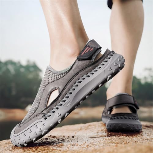 Rojeam Men's Sandals Non-Slip Fisherman Sandals Summer Shoes for Travel, Beach & Casual4