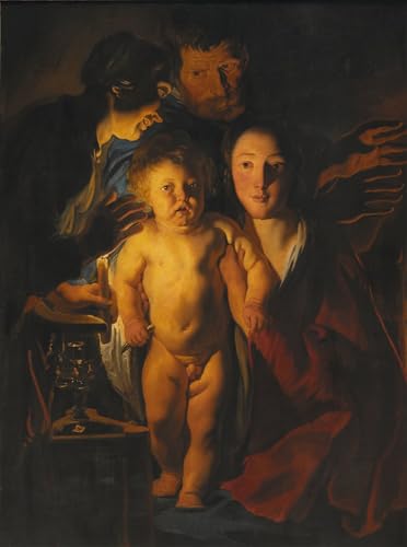 Affiches et gravures de La Sainte Famille Jordaens pour sublimer la décoration de votre salon