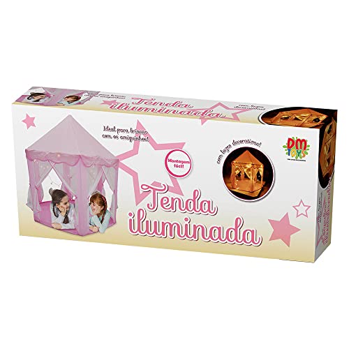 Barraca Infantil Tenda Iluminada, DM Toys, DMT5875