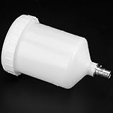 Sata Paint Cup Plastic Cup Air Paint Pot Thread Connector for Spray Gun Tool 600ml Capacity - Image 7