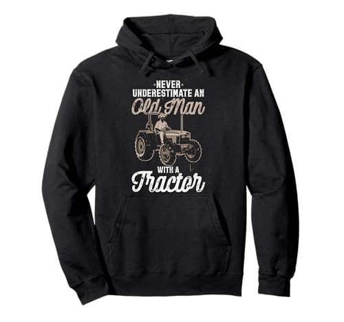 Never Underestimate An Old Man With A Tractor - �ʔ����_�� �p�[�J�[