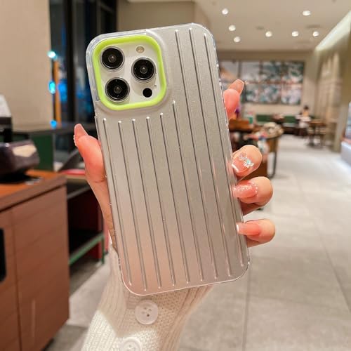 �r�W�l�X�ו��d�b�P�[�X iPhone�p 17 16 15 13 12 11 Pro Max 11 pro 14 plus �J�o�[�O���f�[�V�����n�[�h 3d �X�g���C�v�V���o�[�P�[�X�iiPhone�p 14 Plus�p/�V���o�[�O���[���j