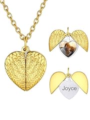 B-2-Angel Wings-Gold Plated