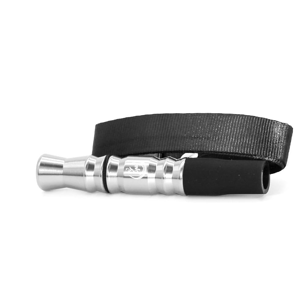 CYRIL - Aluminium Mouthtip Silver High-Quality Material Personalizable Durable Comfortable Hookah Accessory