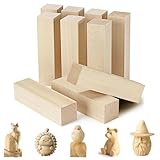 Ispira Idee Creative: Questo set intaglio legno supporta sia piccoli ornamenti che creazioni su larga scala. La superficie liscia del intaglio legno funge da tela creativa, supportando varie tecniche come l'intaglio lineare, l'intaglio a rilievo e la scultura a tutto tondo. Che si tratti di creare statuette di animali, modelli architettonici o pendenti decorativi, offre ampio spazio creativo agli artisti