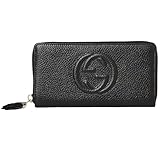 Gucci Soho Zip Around Long Wallet (Black)