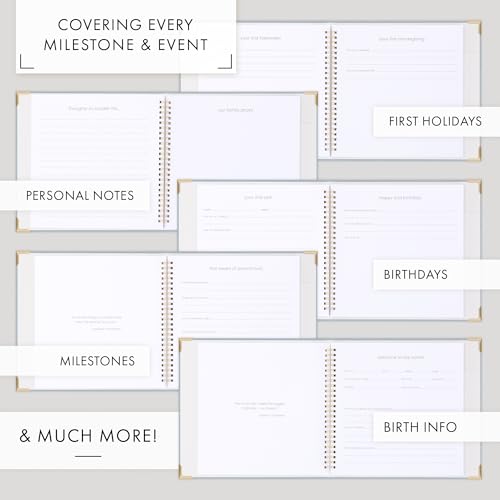 Zicoto ZIC-BABYB7-BLU_24-068D Keepsake Baby Memory Book thumb #2