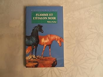 Paperback Flamme et l'étalon noir [French] Book
