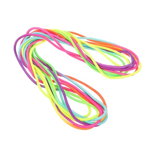 JOINPAYA Cuerda De Saltar De Saltar A Granel Ejercicios Elásticos Recuerdo De Cumpleaños Juego Colorido Cuerda De Saltar Arcoíris Exteriores