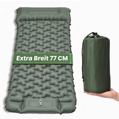 Materassino da campeggio extra large – Materasso gonfiabile ultraleggero extra