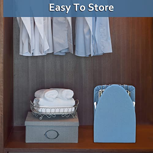 Cinpiuk Tabletop Ironing Board - Portable Ironing Board With Iron Rest, Foldable Space Saving Compact Ironing Station, Countertop Ironing Board For Home Supply, Travel, Dorm #TOP4