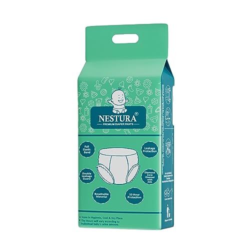 Image of Baby Diaper Pants Extra Large (XL) Pack of 2, 96 Count, (12-18 kg)