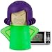 Angry Mama Microwave Cleaner Microwave Oven Steam Cleaner Doll for Home, Kitchen and Office by AODOOR, Easily Cleans The Crud in Minutes