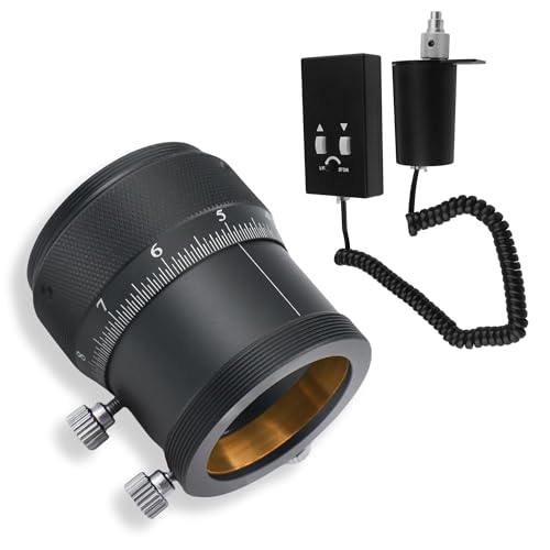 Astromania AccuFocus Electronic Telescope Focuser - Bundle with - 1.25