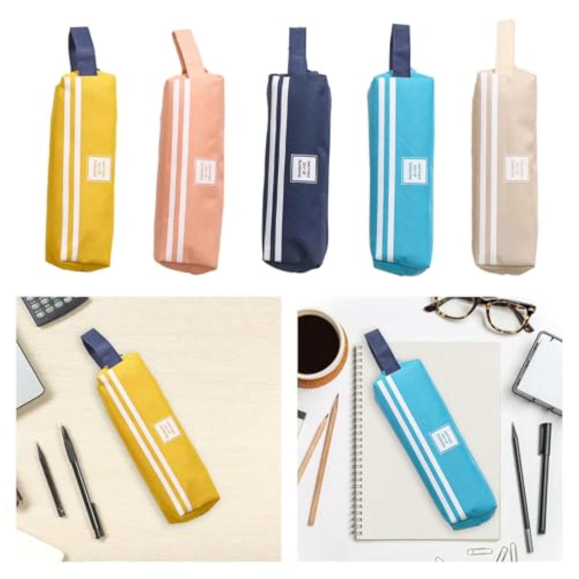 Large Capacity Pencil Bag Compact Stationery Organizer, Gift for Teens