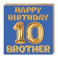 Hunts England Biglietto di auguri per il 18° compleanno del figlio – 18° compleanno – Collezione palloncini